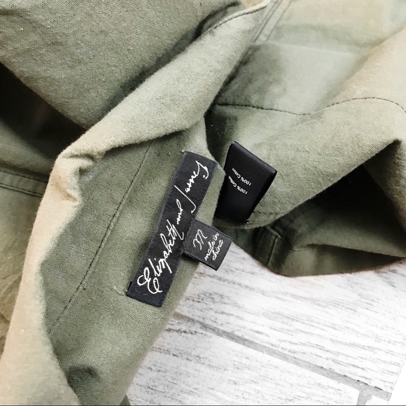 Elizabeth and James military style green jacket - Picture 6 of 6